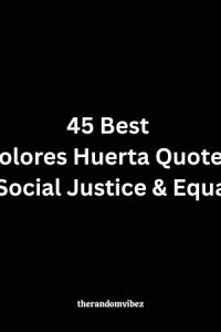 45 Best Dolores Huerta Quotes On Social Justice & Equality