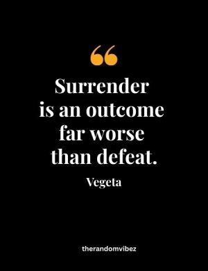 Famous Vegeta Quotes