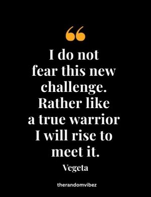 Inspirational Vegeta Quotes