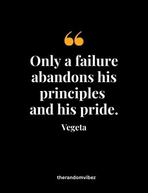 Vegeta Dragon Ball Z Quotes