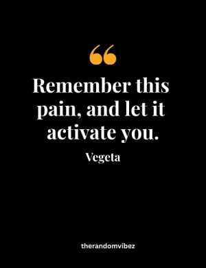 Vegeta Quote