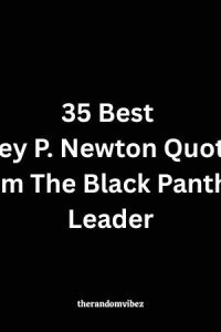 35 Best Huey P. Newton Quotes From The Black Panther Leader