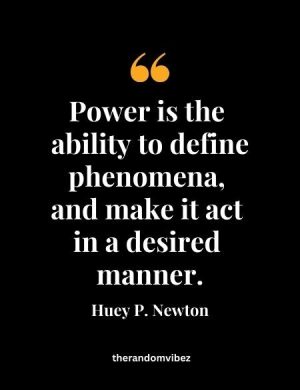 Black Panther Huey P. Newton Quotes