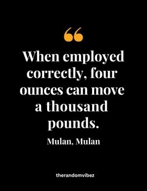 Mulan Quote
