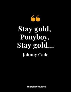 Johnny Cade Outsiders Quotes
